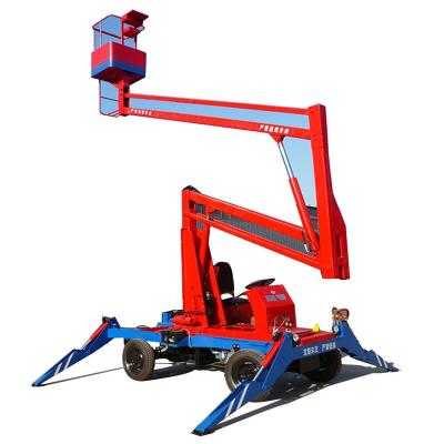 China Building Material Shops 15m Height Hydraulic Drive Aerial Work Platform for sale