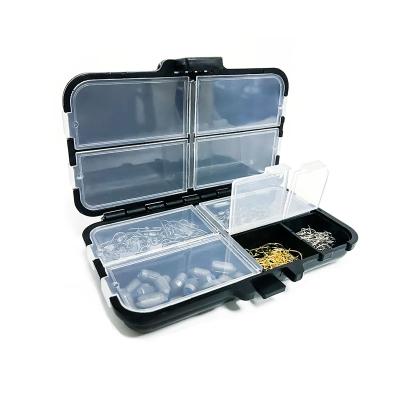 China Easy To Carry Storage Box Fishing Accessories Box Mini Small Square Plastic Fish Hook Box for sale