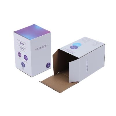 China Handmade Wholesale Outer Small Scale Packing Box Currency Both Ends Can Be Open Packing Box for sale