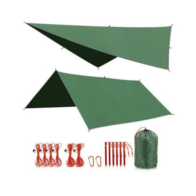 China China Supplier Waterproof Portable Shade Camping Beach Shelter Fly Tent Tarp for sale