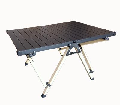 China Euipment Travel Accessories Office Foldable Camping Outdoor Folding Aluminum Table for sale