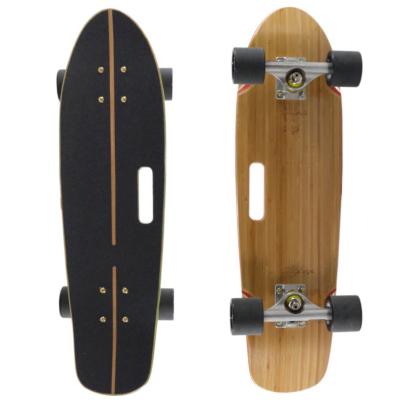 China Youth 27-Inch Complete 7-Ply Maple & Bamboo Deck Hard Canadian Mini Cruiser Skateboard for sale