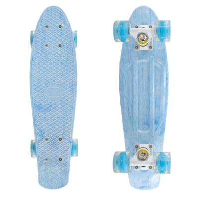 China Youth Factory Supply Great Price Big Wheel High Quality Marbling Skateboard for sale