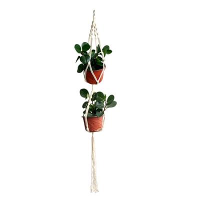 China Simplicity Indoor Plant Hanger Modern Handcrafted Space Saving Wall Mounted Plant Hanger for sale