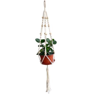 China Simplicity Indoor Plant Hanger Modern Handcrafted Space Saving Wall Mounted Plant Hanger for sale