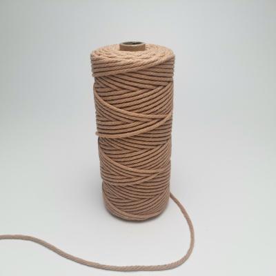 China Nice All-Season Recycled Hand Made Cotton Rope or Gold Gray Daily Life Cotton Rope 5-7 Days Back Natural Color for sale