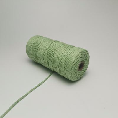 China 3mm Cotton Rope Cotton Macrame Strings Handcrafted Cotton Rope for sale