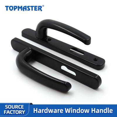 China High Quality Modern Door Lock Sliding Glass Door Key Lock With Handle Lock Body Furniture Hardware Door Handle Hardware Accessories for sale