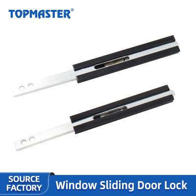 China Modern Sliding Door 22Window Lock Hardware Door and Window Accessories Top and Bottom Door and Window Lock for sale