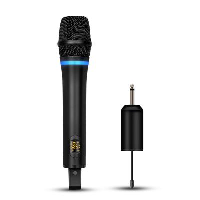 China Noise Canceling Height Sensitivity Biner W7 Professional Noise Canceling UHF Karaoke Wireless Microphone For Stage KTV for sale