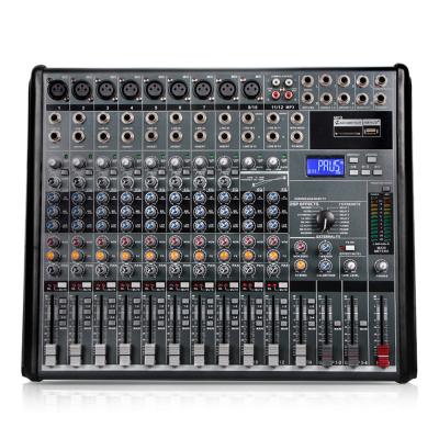 China Disco\Bar\Club\Biner EG1222SD Mixer Built-in 16 Effects Reverb MP3 Playback 12 Channel Professional Home Audio DJ Digital Mixing Console for sale