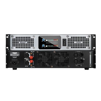 China Professional Sound Cancetion H6000 600w*2 PA System Digital PA System Power Amplifier For Stage Ktv Conference for sale