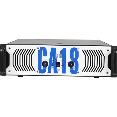 China Professional Metal Biner CA18 2u 2ch 1100W Power Amplifier For Stage Performance Concert Conference KTV Party for sale