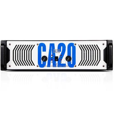 China Biner CA20 3U 2ch 1500W Metal Professional Power Amplifier For Stage Performance Concert Conference KTV Party for sale