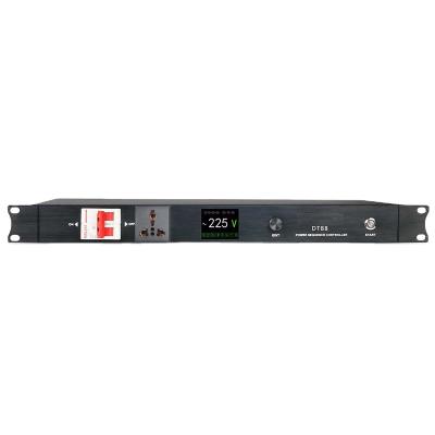 China High Stage Performance Biner DT88 1500W*2 Power 9 Way Power Conditioner Power Sequencer Professional Audio Controller for sale