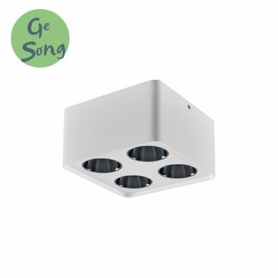 China Open Installation No Holes Design Office New Hotel 7watt 12watt 14watt 24watt 36watt 32watt 48watt No Need Open Hole LED Deep Spot Aluminum Lamp for sale