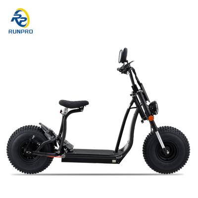 China 10 20Ah Battery Capacity Three-wheel Scooter Off Road Fat Tires Journey 1500W Chopper for sale