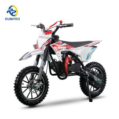 China 10/10 Rodas Esportes infantis 49cc 2 tempos moto de terra para diversão e aventura ao ar livre à venda