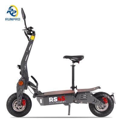 China Foldable Electric Scooter with Spring Shock Suspension and 10-20Ah Battery Capacity for sale