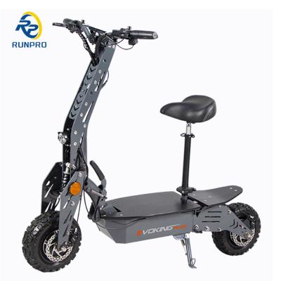 China 48V12ah Battery 2024 Dual Motor Power Shaft Drave 2000W Electric Scooter for Adult CE for sale