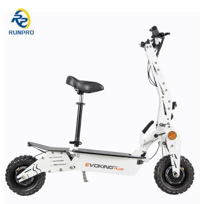 China Customized Color 2000W 48V Adult Electric Scooter with Seat and Removable 20ah Battery for sale