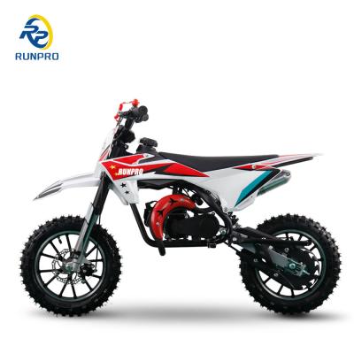 China Cross Racing Bike for Kids Sports 850MM Wheelbase 49cc Gasoline Dirt Bike Off Road for sale