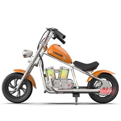 China Electric Motorcycle for Kids 113.9*53.5*72.3cm Vehicle Dimensions Electric Chopper for sale