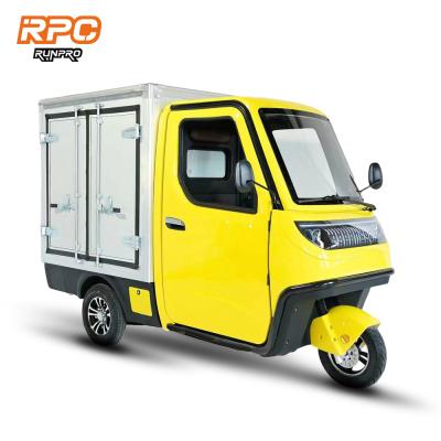 China Electric Cargo Tricycle 3 Wheel Moto Motorized Tricycle Mini Truck EEC COC 2024 for sale