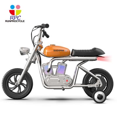 China Electric Off Road Mini Bike for Kids 113.9*53.5*72.3cm Vehicle Dimensions Brush Motor for sale