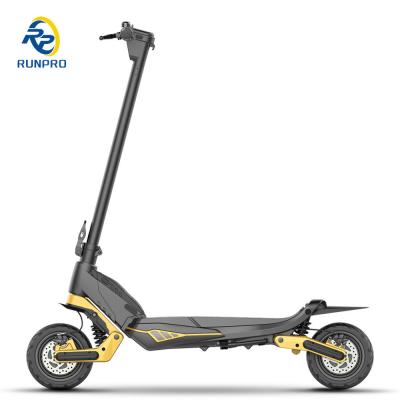 China 48V10.4Ah Dual Disc Brake Electric Scooter with Dual Motors and Suspension 2024 Model for sale