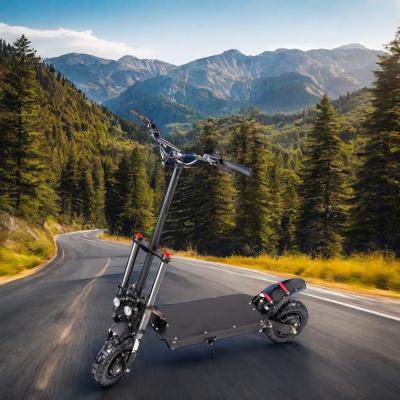 China Unisex Powerful 60V Speed Dual Motor Electric Motorcycle 2000W-3000W Off-Road Scooter for sale