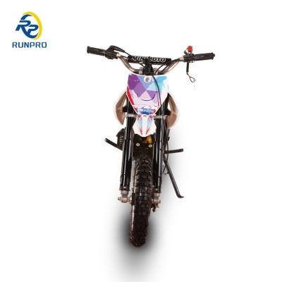 China RUNPRO 50CC Kids Dirt Bike with 49cc 2-Stroke Engine Automatic Clutch Transmission for sale