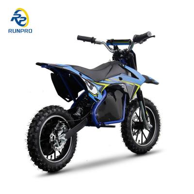 China Front Brake Drilled Disc Brakes 36V Mini Electric Moto Cross 800W Dirt Bike for Kids for sale