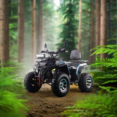 China 200CC ATV 250CC ATV Volwassen ATV Vierwieler met keten aandrijving en 1000W elektrische trekstart Te koop