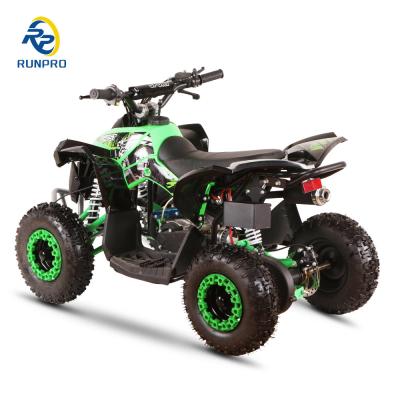 China 500MM Seat Height Electric 4-Wheeler Quad Bike 49CC Mini Quad ATV 4 Wheeler for Kids for sale