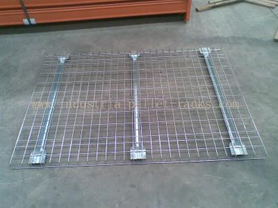 China La plataforma industrial modificada para requisitos particulares atormenta las cubiertas del Decking/del alambre de la malla de alambre para la estantería del metal en venta