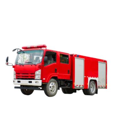 China High quality ISUZU 4x2 fire truck 4000 liters water foam fire fighting truck for sale 3001 - 5000L for sale