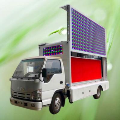 China Wholesale 3 Sides P6 Digital LED Trucks ISUZU Mobile LED Billboard Outdoor Advertising Truck for sale