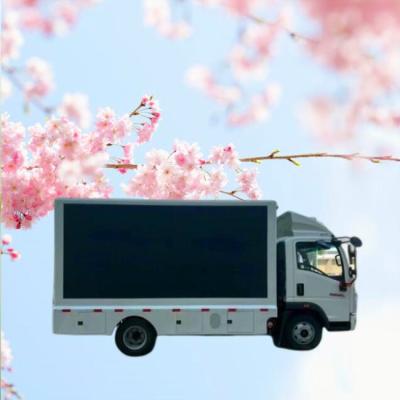 China 2023 New Model HOWO 4*2 LHD/RHD P6 LED Screen Outdoor Truck Moving Stage Truck for sale