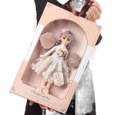 China Wholesale Mini Gift Box 30Cm Joint Princess Doll Bjd Dress-up Doll Toy 12IN Girl Doll Dress Little Girl Playing Clothes for sale