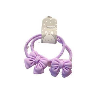 China Mini Rubber Hair Ties Wholesale Price Cheap Little Girl Multi Colors Cute Baby Hair Bands Hair Accessories for sale