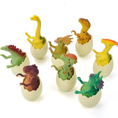 China Mini Simulation Plastic Children Early Education Model Kids Dinosaur Eggs Educational Model Toy 636D-3 for sale