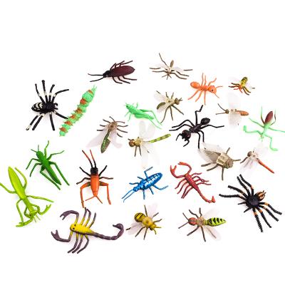 China Wholesale butterfly insect bee spider model simulation PVC toy decoration insect statue model toy 637-2 for sale