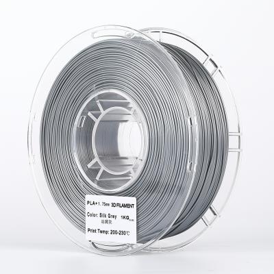 Κίνα 3D Printer Filament Gray High Tenacity FDM Machine PLA 1.75mm 3mm Silk Filament 1KG 3D Printing Filament προς πώληση