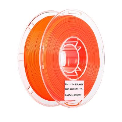 Chine 3D Printer Filament Hot Sale PLA+ Orange 3d Printer Filament 1kg 1.75mm Pla Filament à vendre