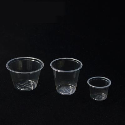 China Biodegradable 250g Compostable Food Pla Disposable Plastic Cold Cups 60ml 80mm 98mm 140ml 240ml 200ml 330ml 420ml 500ml 700ml en venta