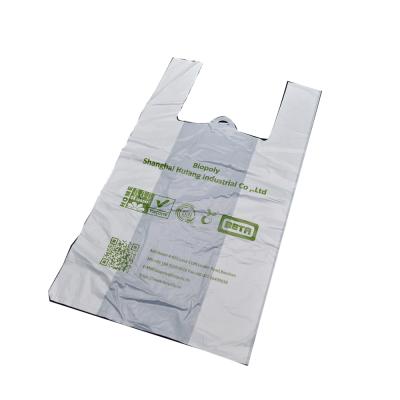 China BIODEGRADABLE Biopoly Pla Materials Approve 100 Home Compostable Biodegradable Plastic Waste Bag On Roll Te koop