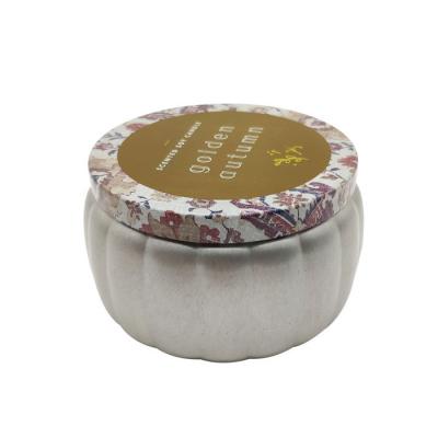 China Hot Selling Printed Candle Tin Box Candle And Wax Canisters for sale