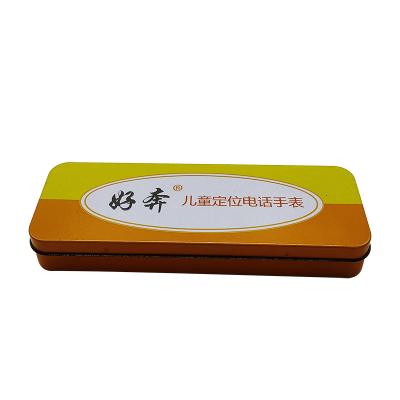 China Watch Food Grade Trial Tin Boxes For Watch Packaging Customize Tin Boxes for sale