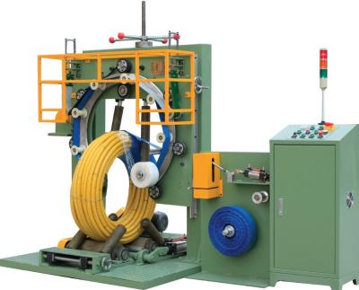 China Automatic Plastic Hose Reel Plastic Wrapping Machine (Rubber Tube Wrapping Machine) for sale